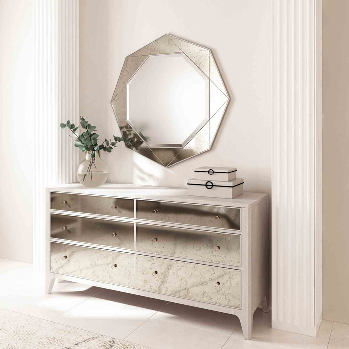 long mirrored dresser Amazon.com: Bonnlo Mirrored Dresser 6 Mirror Drawers, Mirrored Cabinet, Glass Mirror Dresser, Modern Chest of Drawers, Silver, 32L x 12W : Home & Kitchen