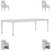 ART Furniture - Mezzanine 5 Piece Rectangular Dining Table Set in Dove Gray - 325220-2249-5SET - GreatFurnitureDeal