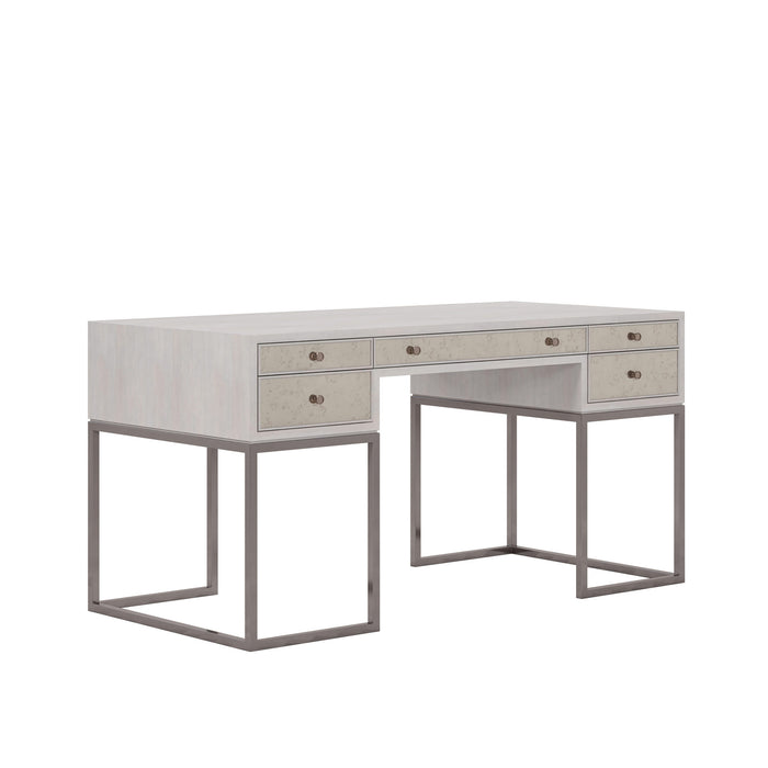 ART Furniture - Mezzanine Writing Desk in Dove Gray - 325421-2249 - GreatFurnitureDeal