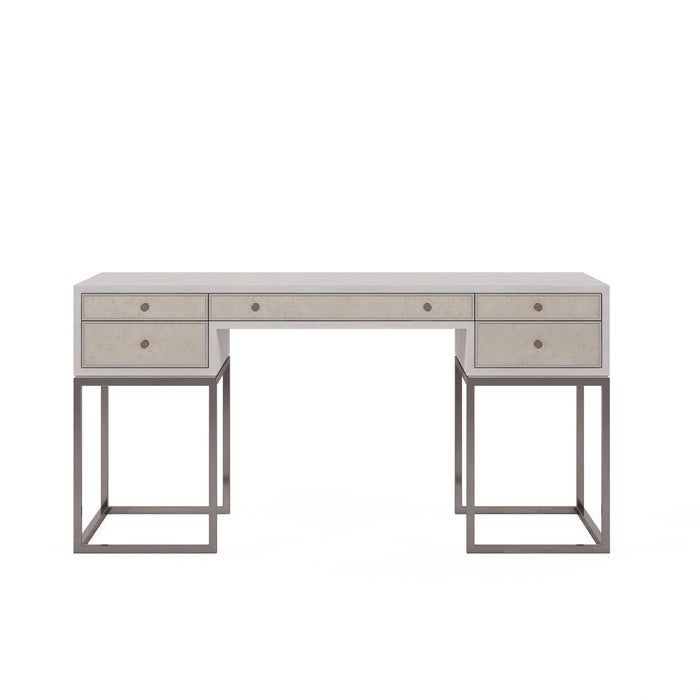 ART Furniture - Mezzanine Writing Desk in Dove Gray - 325421-2249 - GreatFurnitureDeal