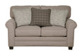 Jackson Furniture - Lewiston Loveseat in Cement - 3279-02-CEMENT - GreatFurnitureDeal