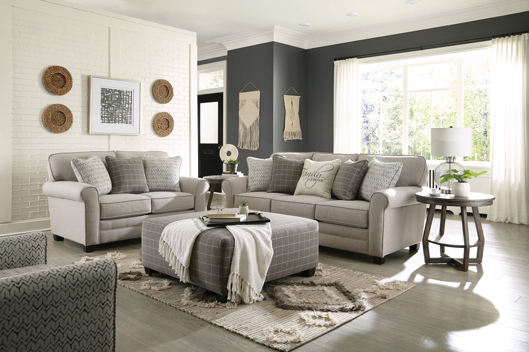 Jackson Furniture - Lewiston 4 Piece Living Room Set in Cement - 3279-03-02-27-12-CEMENT