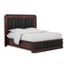 ART Furniture - Revival California Upholstered Bed in Napa Mahogany - 328127-1730 - GreatFurnitureDeal