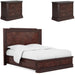 ART Furniture - Revival 3 Piece California King Panel Storage Bedroom Set in Napa Mahogany - 328137-158-1730-3SET - GreatFurnitureDeal