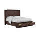 ART Furniture - Revival 5 Piece Queen Panel Storage Bedroom Set in Napa Mahogany - 328135-1730-5SET - GreatFurnitureDeal