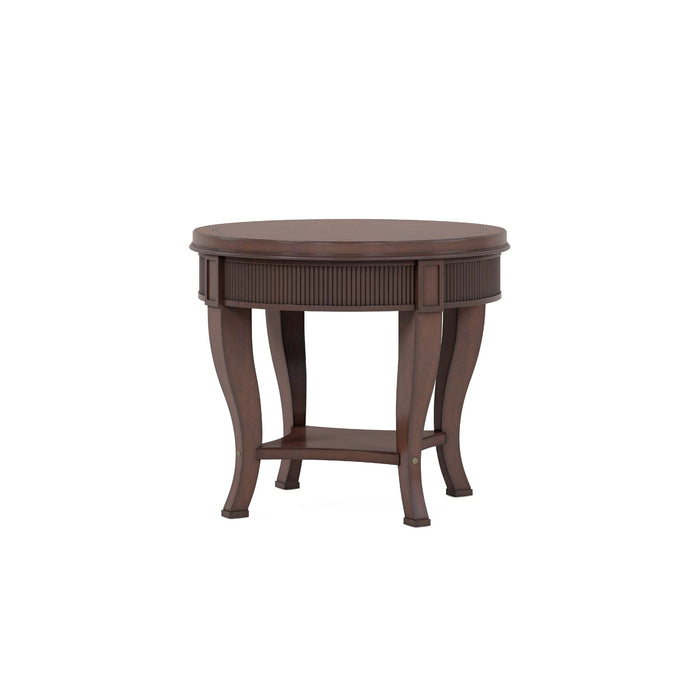 ART Furniture - Revival 3 Piece Occasional Table Set in Napa Mahogany - 328300-303-1730 - GreatFurnitureDeal