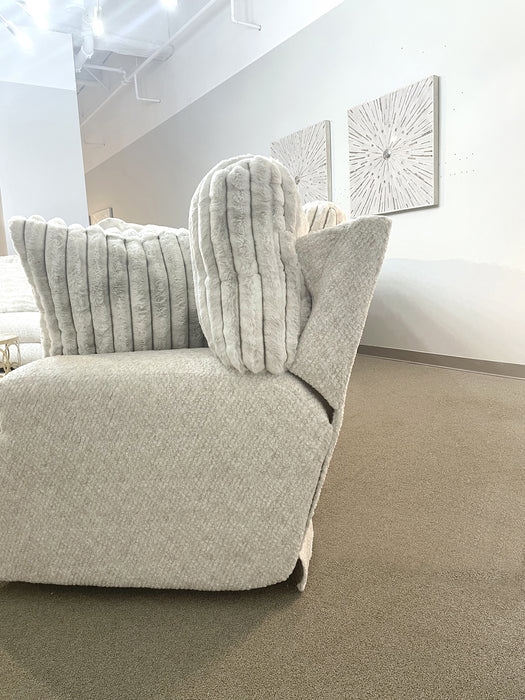 Catnapper - Carmen Oversized Power Headrest Reclining Sofa with 3 recliners in Porcelain - 63286-63285-63287 - GreatFurnitureDeal