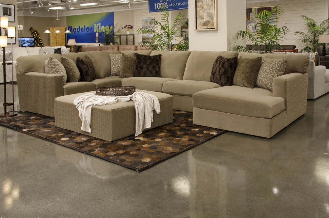 Jackson Furniture - Carlsbad 5 Piece Sectional in Carob - 3301-62-59-30-76-28-CAROB