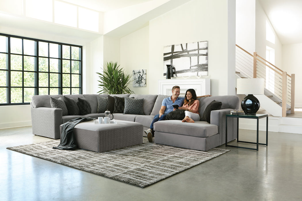 Jackson Furniture - Carlsbad 4 Piece Sectional in Charcoal - 3301-62-59-30-76-CHARCOAL