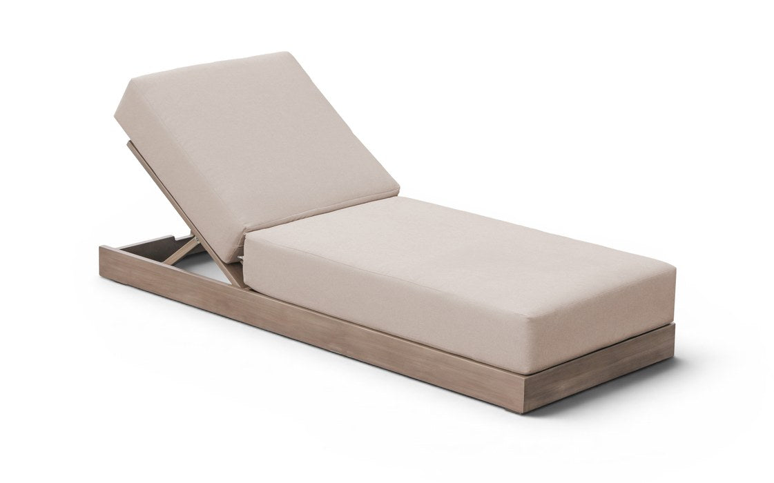 Meridian Furniture - Solace Beige Olefin Performance Fabric Outdoor Patio Lounge Chair - 33028Beige - GreatFurnitureDeal