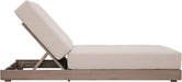 Meridian Furniture - Solace Beige Olefin Performance Fabric Outdoor Patio Lounge Chair - 33028Beige - GreatFurnitureDeal