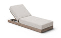 Meridian Furniture - Solace Cream Olefin Performance Fabric Outdoor Patio Lounge Chair - 33028Cream - GreatFurnitureDeal