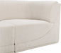 Meridian Furniture - Ollie 218" Boucle Fabric Upholstered 8 Piece Modular Sectional - 118Cream-Sec8C - GreatFurnitureDeal