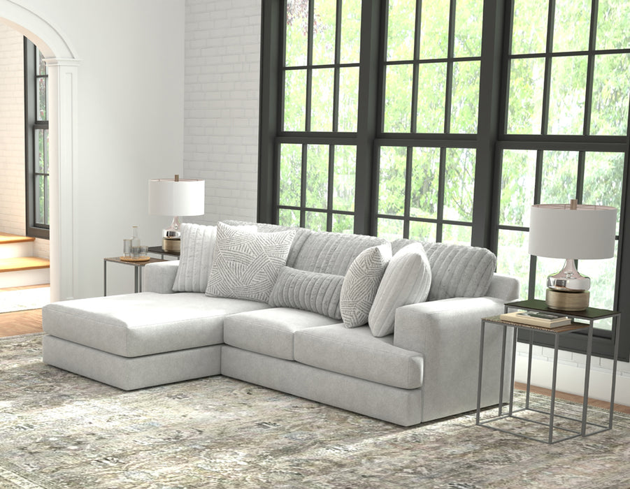 Jackson Furniture - Logan 2 Piece Sectional Sofa in Oyster - 3303-75-72-OYSTER - GreatFurnitureDeal