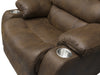 Catnapper - Beckley Rocker Recliner w/Dual Cupholders in Steel - 3316-2-STEEL - GreatFurnitureDeal
