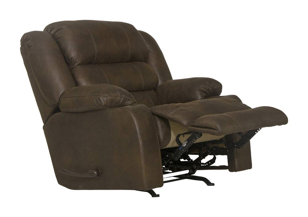 Catnapper - Beckley Rocker Recliner w/Dual Cupholders in Walnut - 3316-2-WALNUT - GreatFurnitureDeal