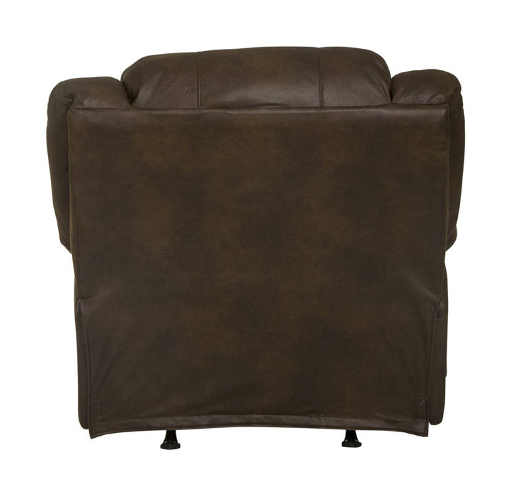Catnapper - Beckley Rocker Recliner w/Dual Cupholders in Walnut - 3316-2-WALNUT - GreatFurnitureDeal