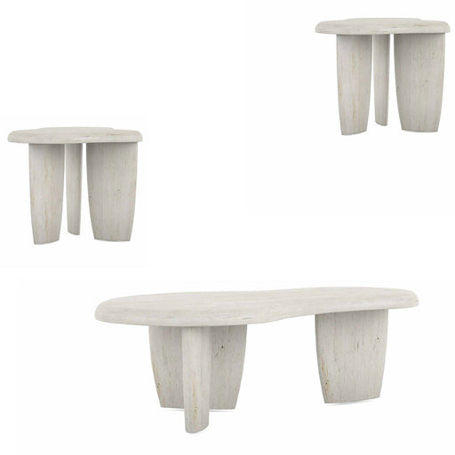 ART Furniture - Ashlar 3 Piece Occasional Table Set in Bisque - 333380-388-2250 - GreatFurnitureDeal