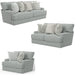 Jackson Furniture - Brett 3 Piece Living Room Set in Lotus - 226503-02-01-LOTUS - GreatFurnitureDeal