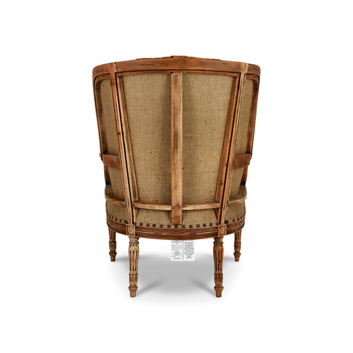 Bramble - French Wing Chair - BR-24379DRW LN126 LN33 - GreatFurnitureDeal