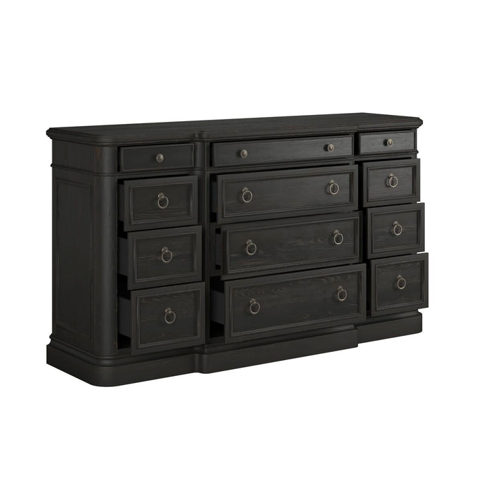 ART Furniture - Atrium 12 Drawer Dresser in Rubbed Black - 334131-2659 ART Furniture - Atrium 12 Drawer Dresser in Rubbed Black - 334131-2659