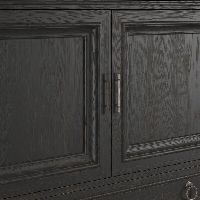 ART Furniture - Atrium 6 Piece Queen Panel Bedroom Set in Rubbed Black - 334135-2659-6SET - GreatFurnitureDeal