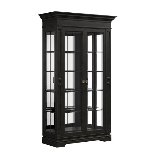 ART Furniture - Atrium 2 Door Glass Cabinet in Brown - 334240-2659 - GreatFurnitureDeal