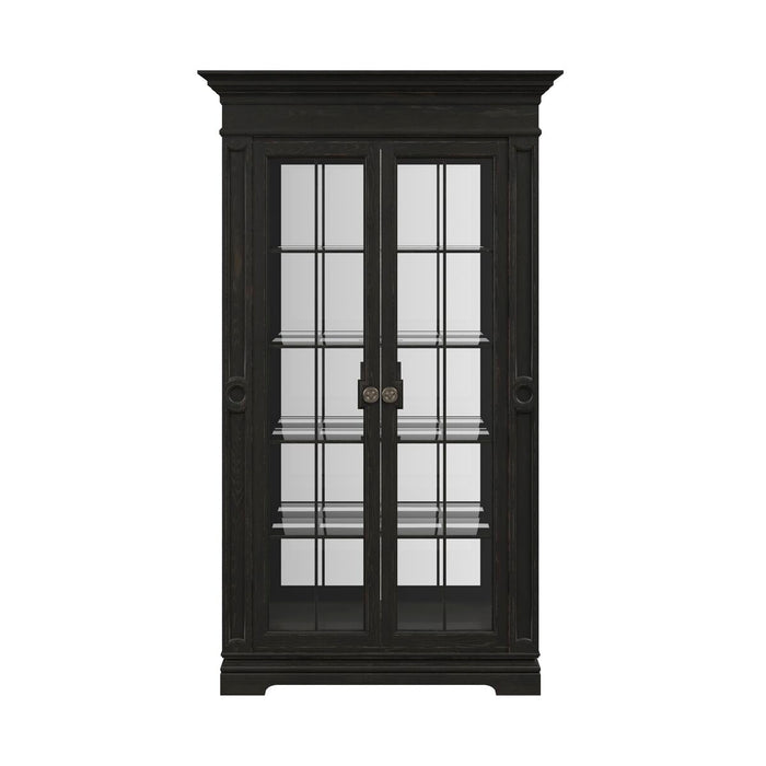 ART Furniture - Atrium 2 Door Glass Cabinet in Brown - 334240-2659 - GreatFurnitureDeal