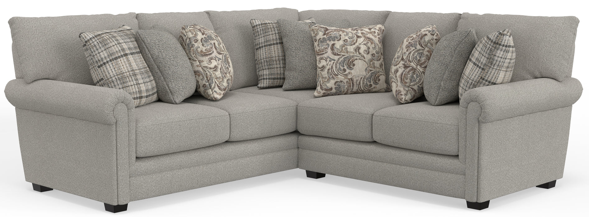 Jackson Furniture - Livingston 3 Piece Modular Sectional in Linen - 3345-46-59-42-LINEN - GreatFurnitureDeal