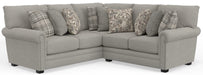 Jackson Furniture - Livingston 3 Piece Modular Sectional in Linen - 3345-46-59-42-LINEN - GreatFurnitureDeal