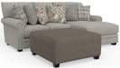 Jackson Furniture - Livingston 3 Piece Modular Sectional in Linen - 3345-46-76-12-LINEN - GreatFurnitureDeal