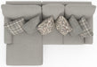 Jackson Furniture - Livingston 2 Piece Modular Sectional in Linen - 3345-75-42-LINEN - GreatFurnitureDeal