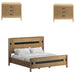 ART Furniture - Loft 3 Piece King Panel Bedroom Set in Natural Maple - 335136-1911-3SET - GreatFurnitureDeal