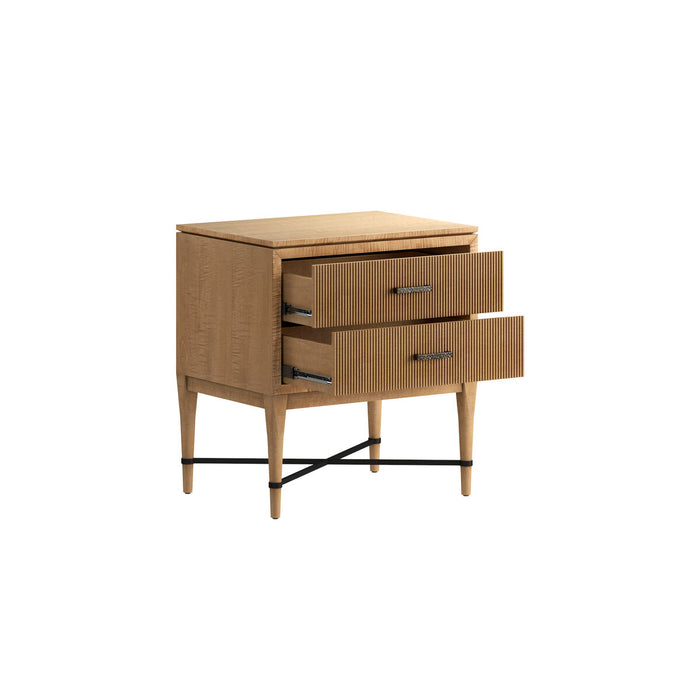 ART Furniture - Loft Reeded Nightstand in Natural Maple - 335140-1911 - GreatFurnitureDeal