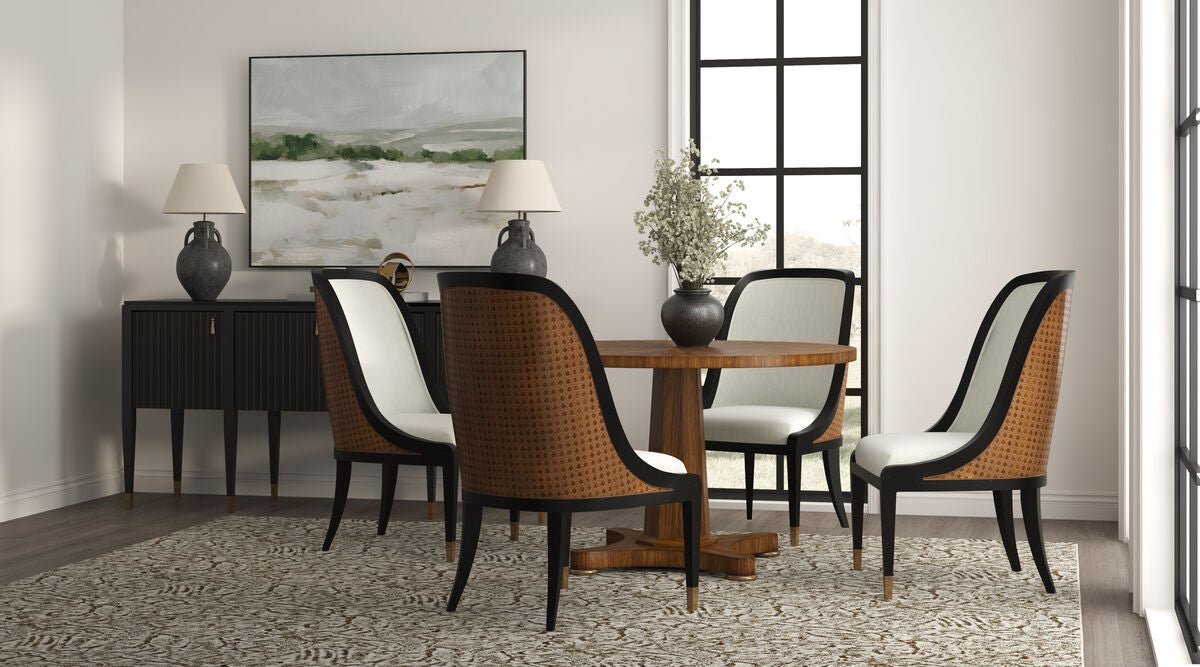 ART Furniture - Eave Round Dining Table in Hazelnut - 336224-1860 - GreatFurnitureDeal