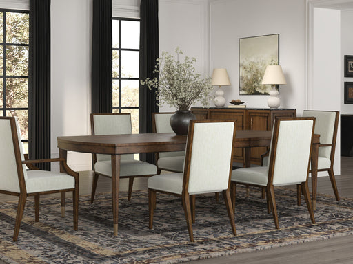 ART Furniture - Eave 5 Piece Oval Dining Table Set in Hazelnut - 336222-1860-5SET - GreatFurnitureDeal