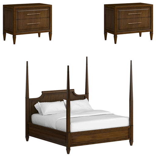 ART Furniture - Eave 3 Piece King Panel Bedroom Set in Hazelnut - 336136-1860-3SET - GreatFurnitureDeal