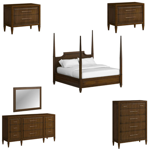 ART Furniture - Eave 6 Piece Queen Panel Bedroom Set in Hazelnut - 336135-1860-6SET - GreatFurnitureDeal