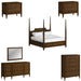 ART Furniture - Eave 6 Piece King Panel Bedroom Set in Hazelnut - 336136-1860-6SET - GreatFurnitureDeal