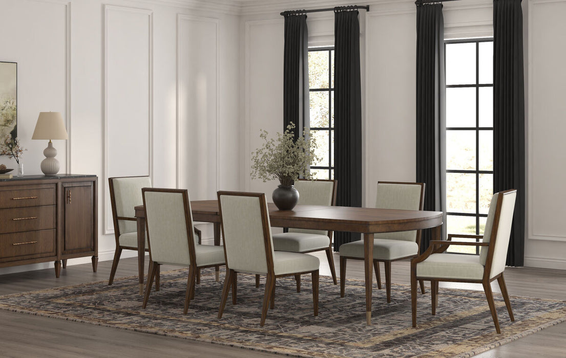 ART Furniture - Eave 5 Piece Oval Dining Table Set in Hazelnut - 336222-1860-5SET - GreatFurnitureDeal