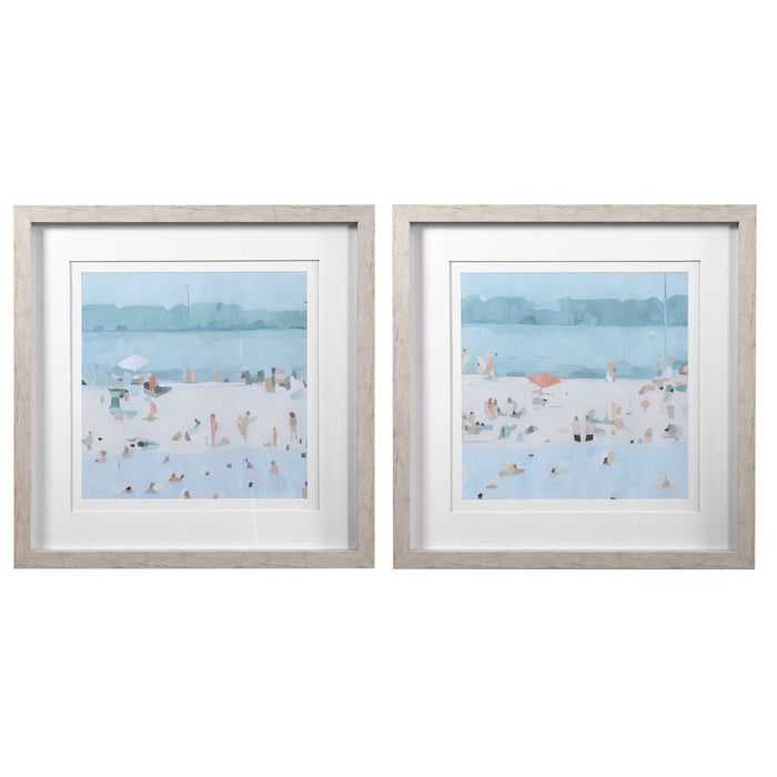 Uttermost - Seafaring Framed Prints, S/2 - 33695 - GreatFurnitureDeal