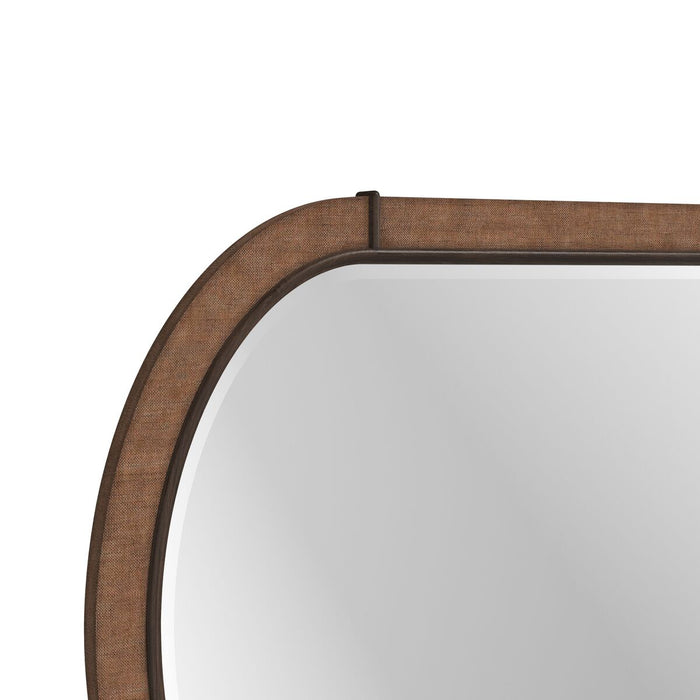 ART Furniture - Verge Oval Mirror Woven in Handcrafted Walnut - 337121-1960