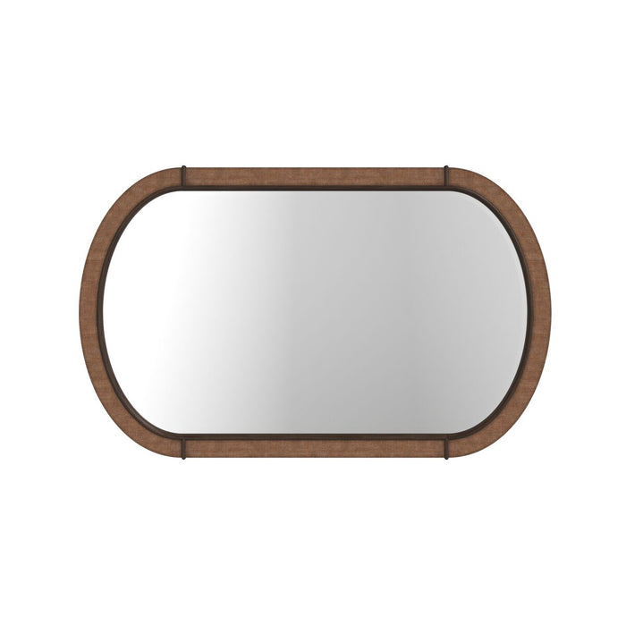 ART Furniture - Verge Oval Mirror Woven in Handcrafted Walnut - 337121-1960