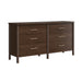 ART Furniture - Verge Dresser with Mirror in Handcrated Walnut - 337130-337120-1960 - GreatFurnitureDeal