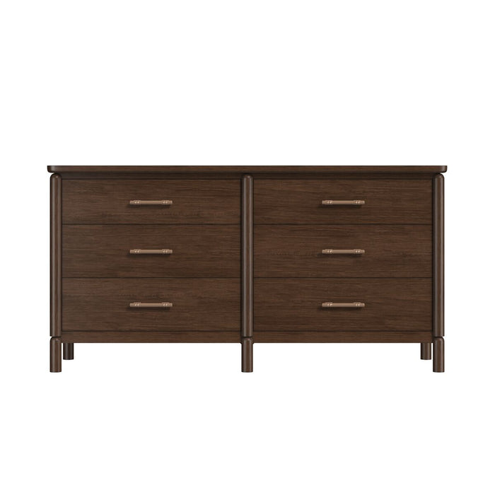 ART Furniture - Verge 6 Piece King Bedroom Set in Handcrated Walnut - 337126-1960-6SET - GreatFurnitureDeal