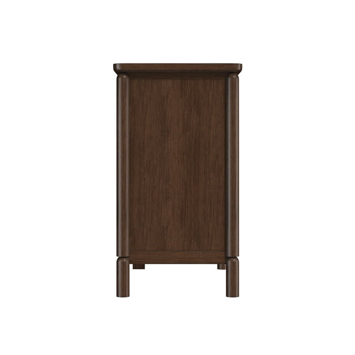 ART Furniture - Verge Dresser with Mirror in Handcrated Walnut - 337130-337120-1960 - GreatFurnitureDeal