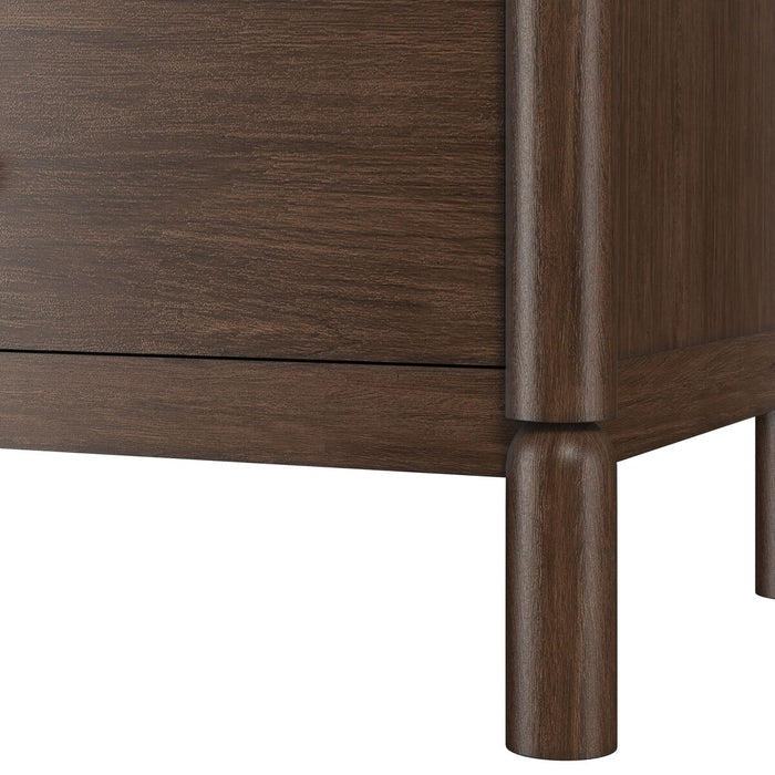 ART Furniture - Verge Nightstand in Handcrated Walnut - 337141-1960 - GreatFurnitureDeal