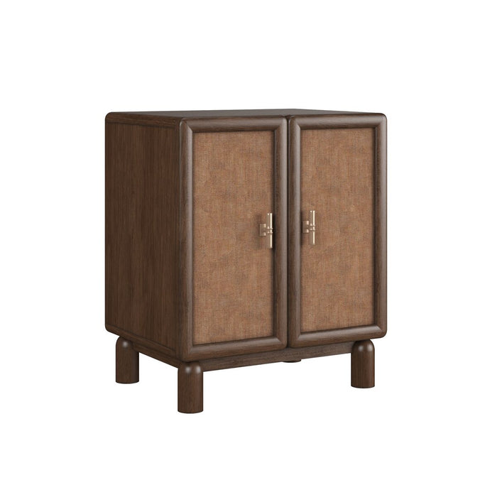 ART Furniture - Verge Door Nightstand in Handcrated Walnut - 337142-1960 - GreatFurnitureDeal