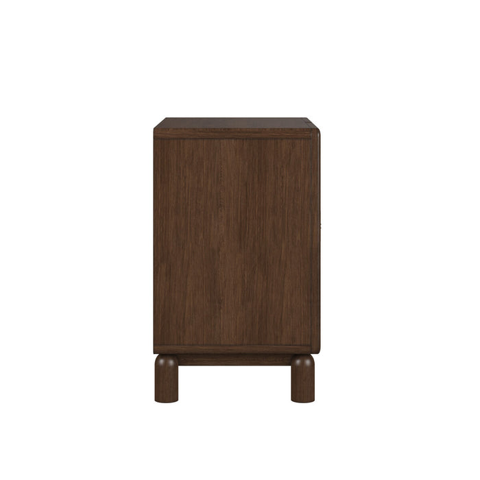 ART Furniture - Verge Door Nightstand in Handcrated Walnut - 337142-1960 - GreatFurnitureDeal