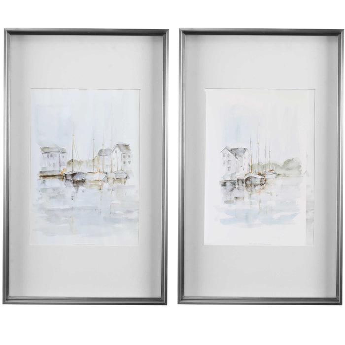 Uttermost - New England Port Framed Prints, S/2 - 33714